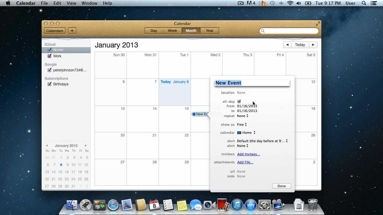 free calendar app for mac